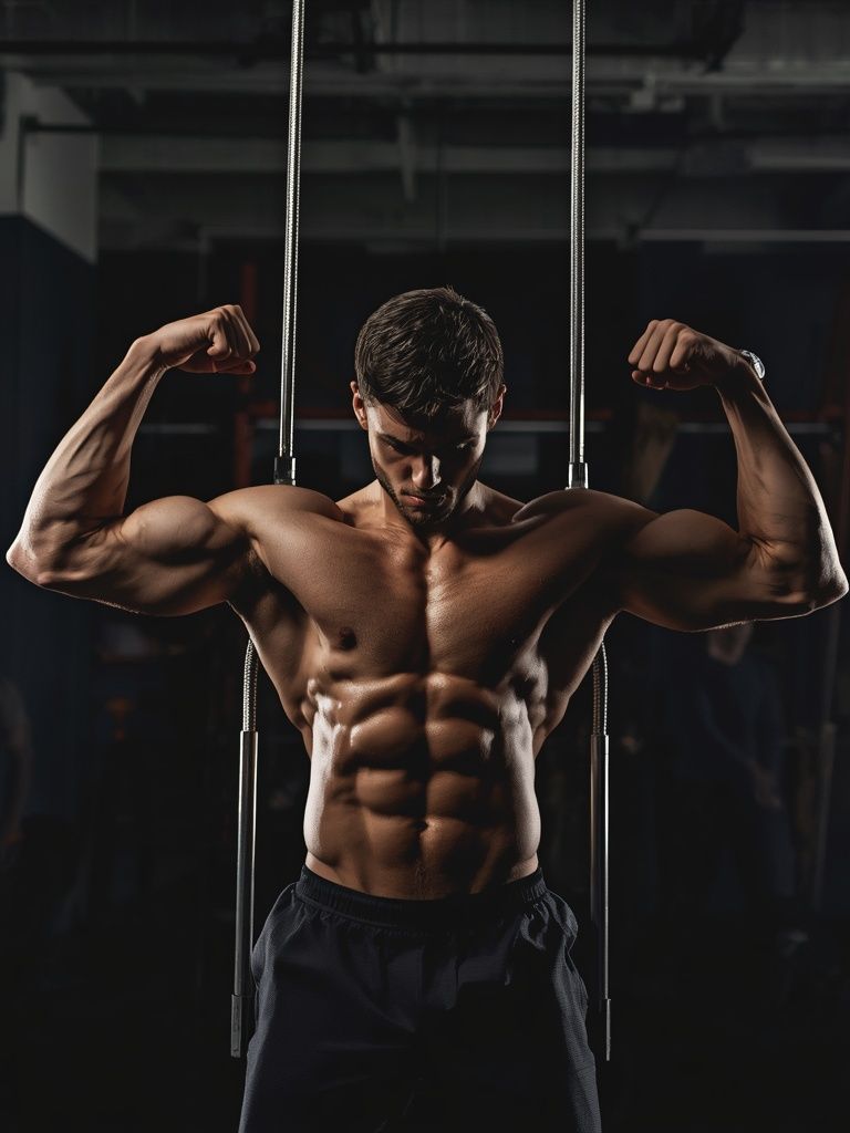 Standing Cable Chest Press