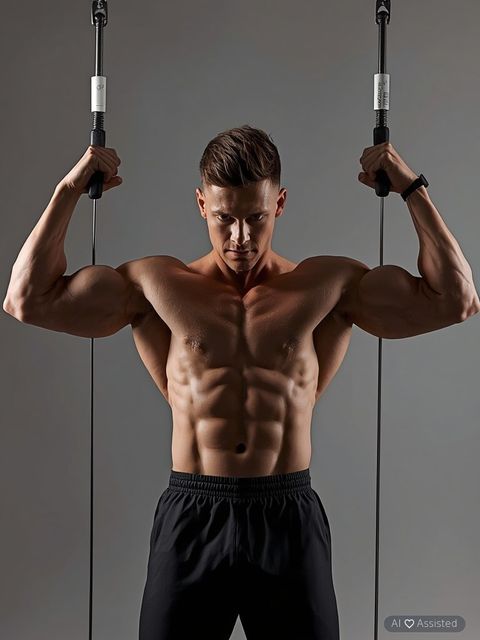 Standing Cable Chest Press