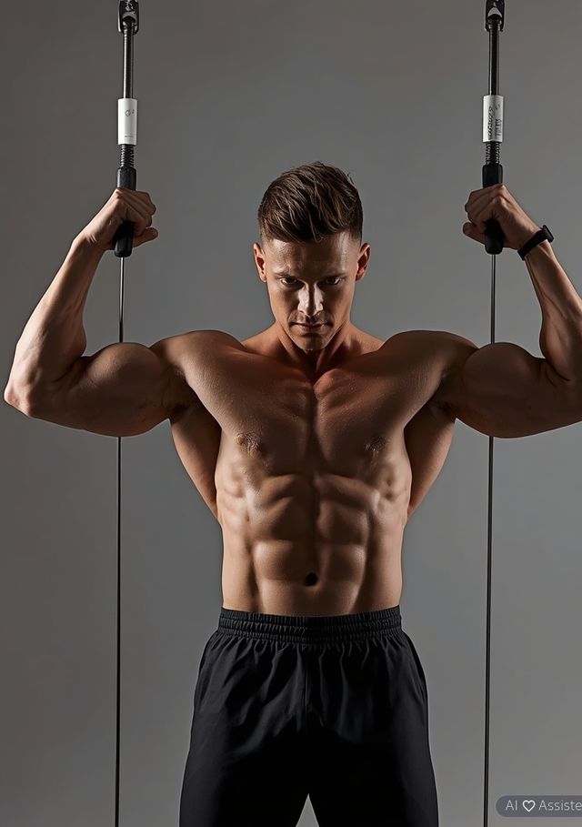 Standing Cable Chest Press