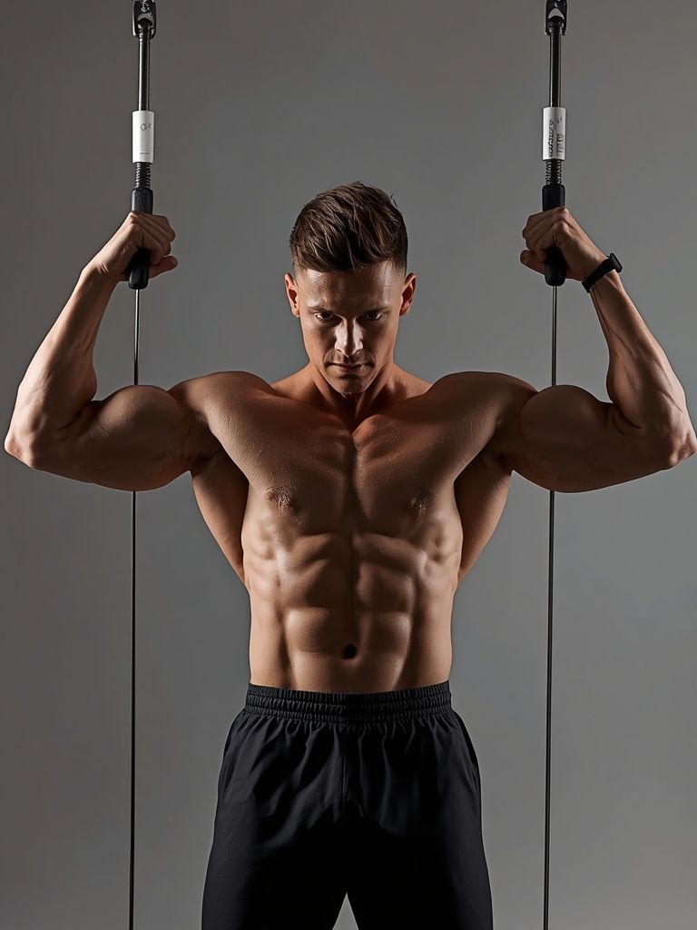 Standing Cable Chest Press