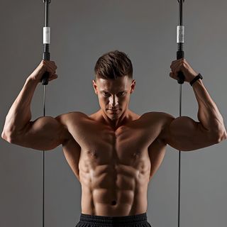 Standing Cable Chest Press