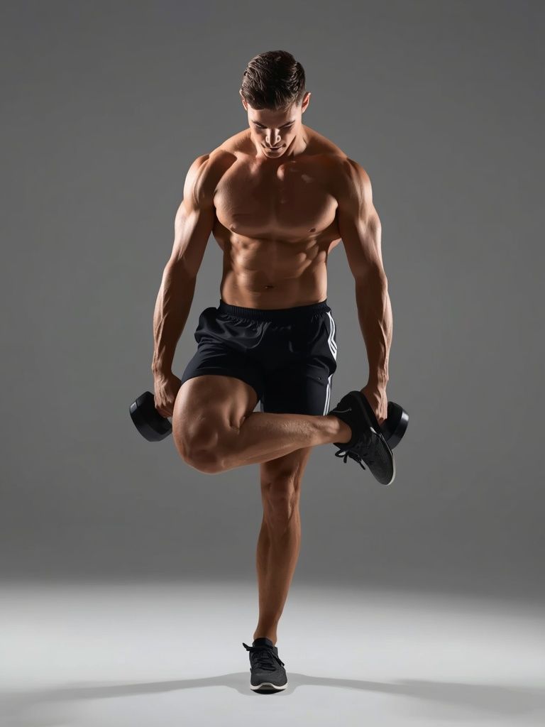 Standing Dumbbell Calf Raise
