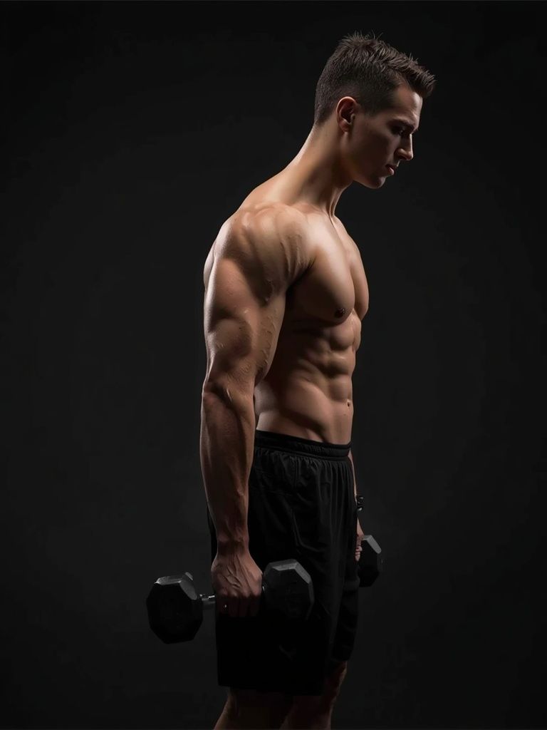 Standing Dumbbell Triceps Extension