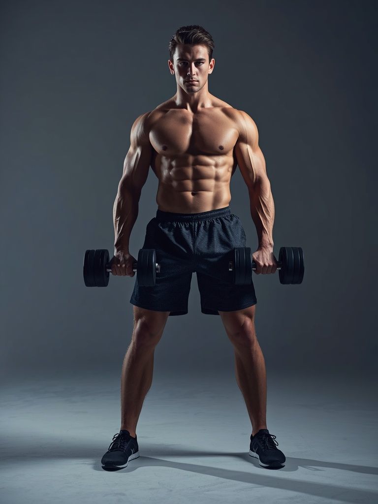 Standing Dumbbell Upright Row
