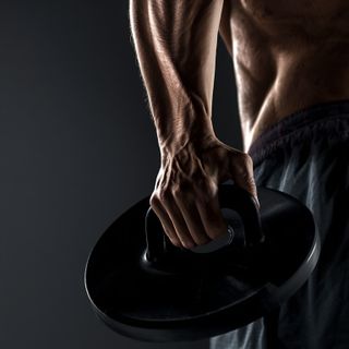 Stehend Olympic Plate Hand Squeeze