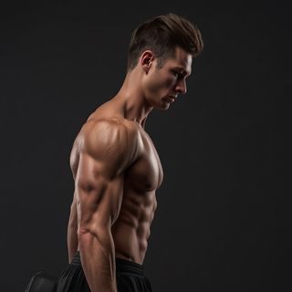 Standing Palms-In Dumbbell Press