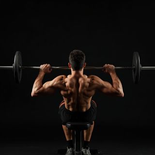 Straight Bar Bench Mid Wiosłowanies