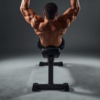 Straight Raises on Incline Bench