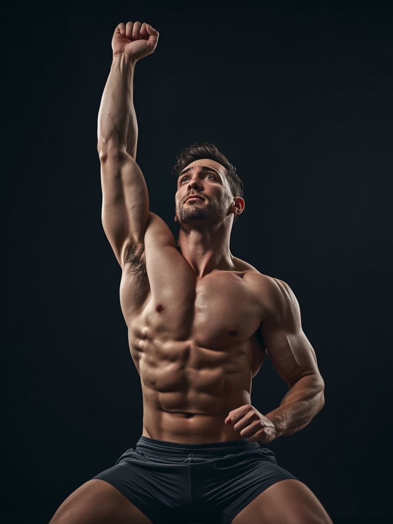 Supine One-Arm Overhead ThWiosłowanie