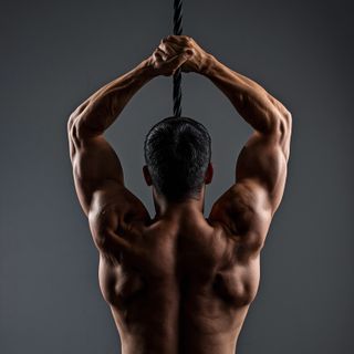 Triceps Overhead Extension with Rope