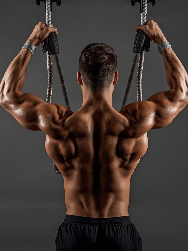 Triceps Pushdown - Rope Attachment