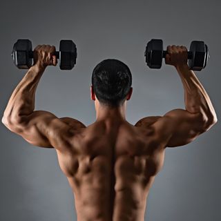 Two-Arm Kurzhantel Preacher Curl