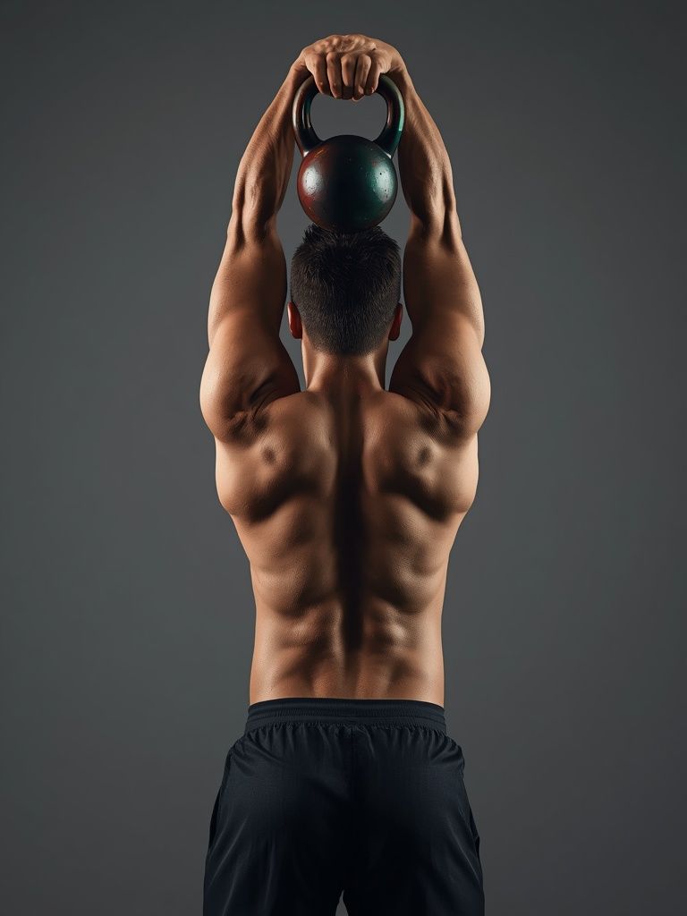Two-Arm Kettlebell Jerk