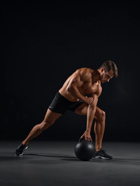 Weighted Ball Side Bend