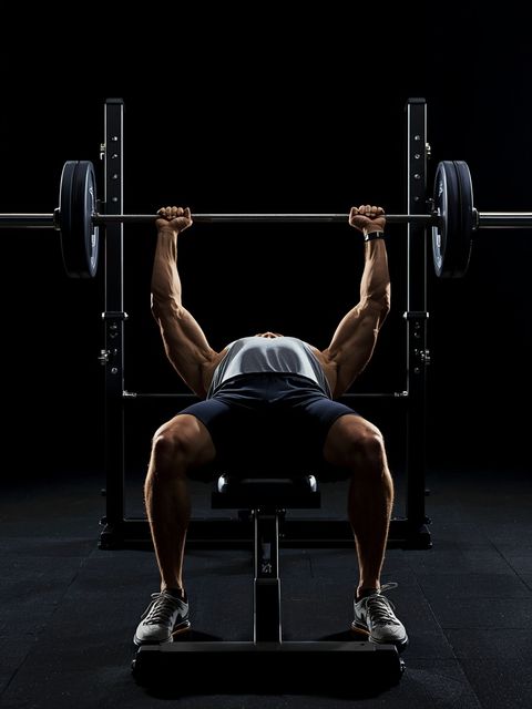 Wide-Grip Sztanga Wyciskanie na ławce