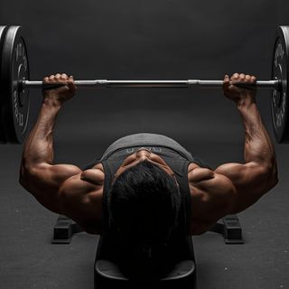 Wide-Grip Decline Barbell Bench Press