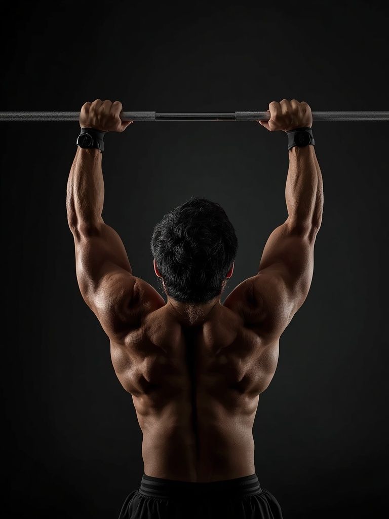 Wide-Grip Decline Barbell Pullover