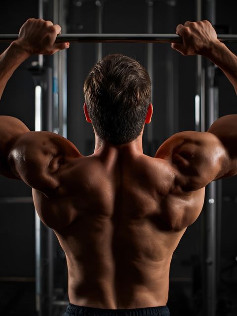 Wide-Grip Pulldown Behind The Neck