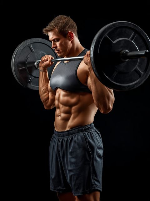 Wide-Grip Standing Barbell Curl
