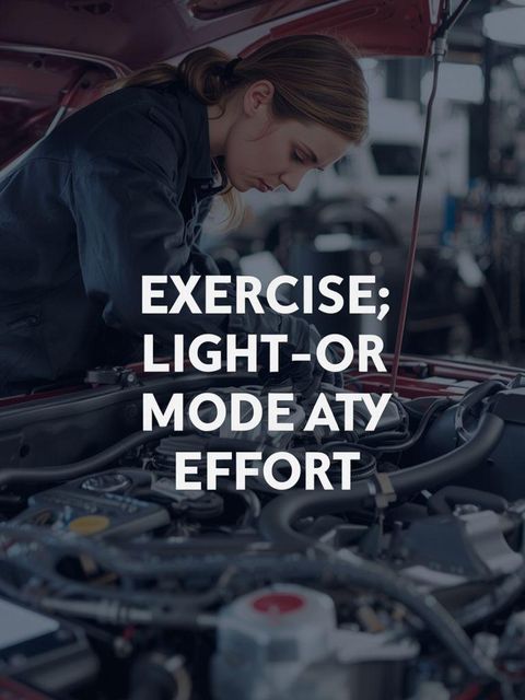 Autoreparatur, leichter oder mäßiger Aufwand