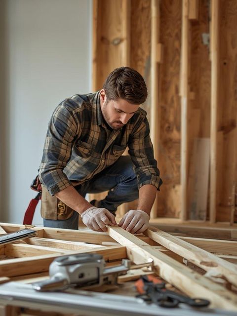 Carpentry, home remodeling tasks, light effort