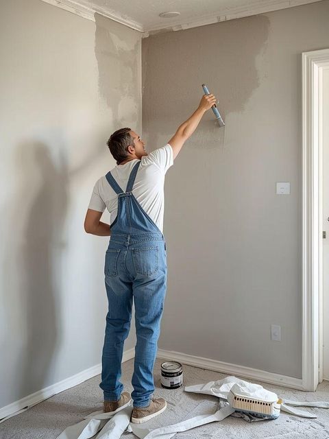 Interior Painting, Wallpapering, Scraping Paint