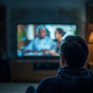 Quietly Sitting and Watching Television