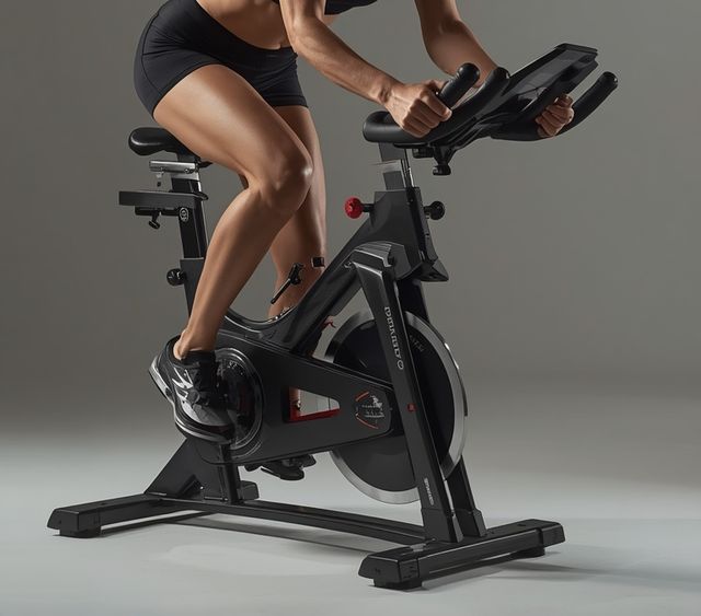 Moderate stationary cycling