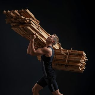 Carrying, loading or stacking wood, loading/unloading or carrying lumber, light-to-moderate effort