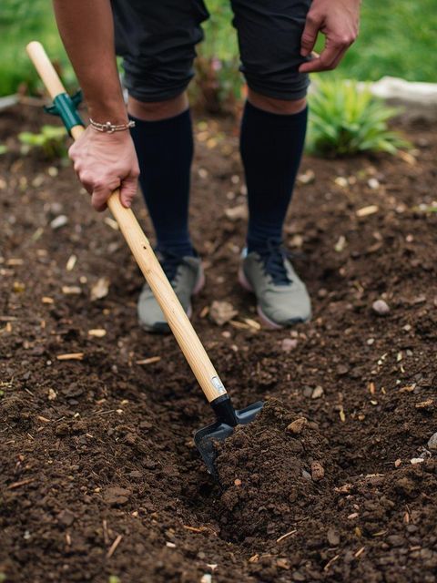 Graben, Umgraben, Gartenfüllen, Kompostierung, leicht bis mäßiger Aufwand