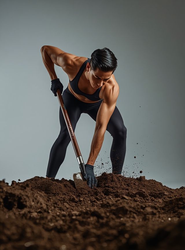 Digging and Composting in the Garden