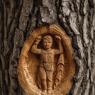 Carving Trees, Small and Medium Size