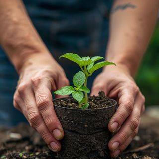 Planting, Potting, Transplanting Seedlings or Plants, Light Effort