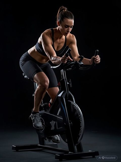Extremely intense stationary cycling