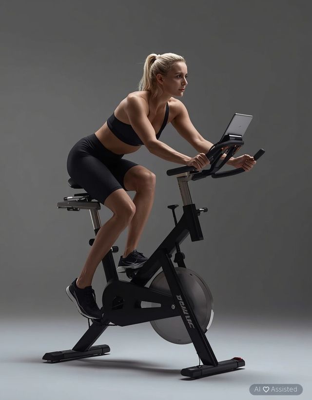 Leisure stationary cycling