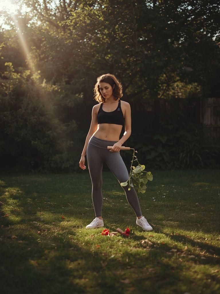 Implied Walking/Standing – Picking Up from Yard, Light, Picking Flowers or Vegetables