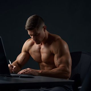 Sitting, Writing, Desk Work, Typing