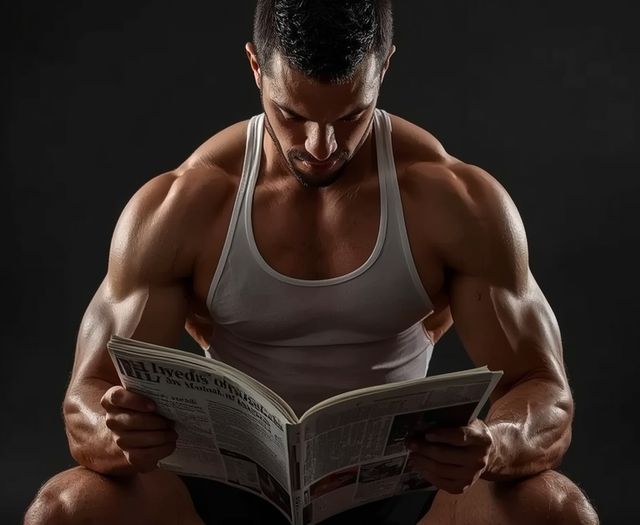 Reading Books or Newspapers While Seated