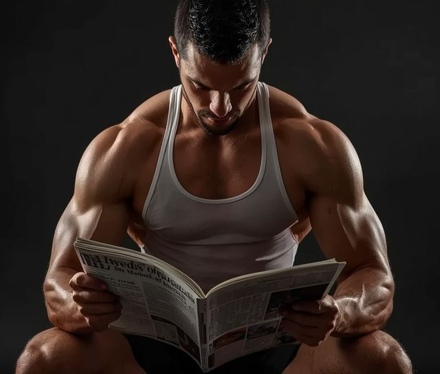 Reading Books or Newspapers While Seated