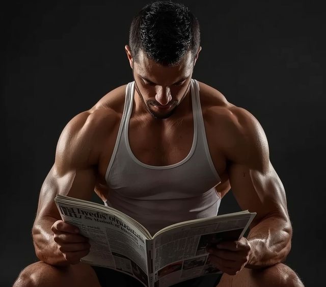 Reading Books or Newspapers While Seated