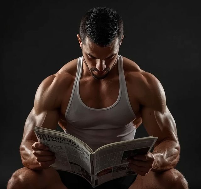 Reading Books or Newspapers While Seated