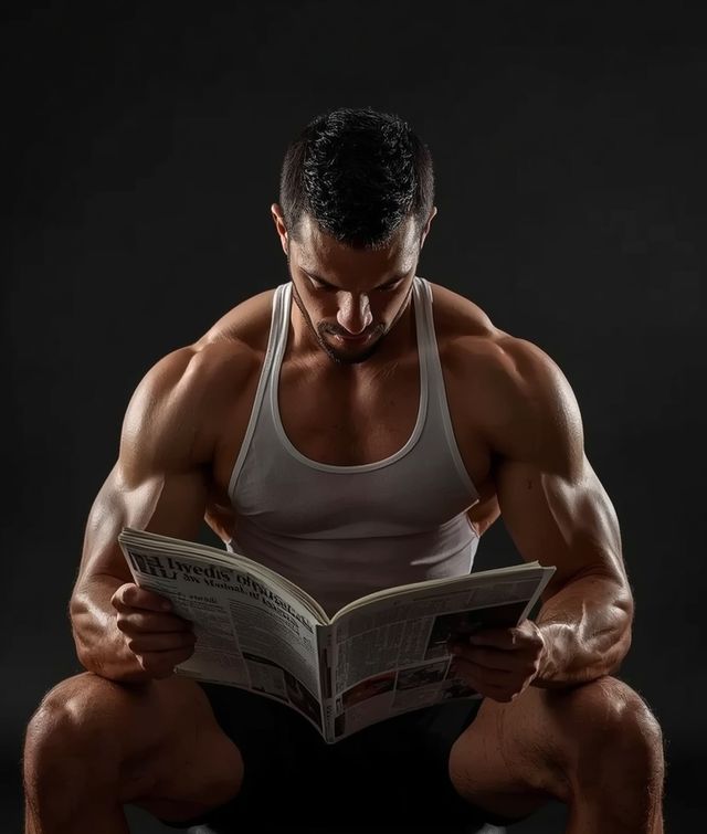 Reading Books or Newspapers While Seated