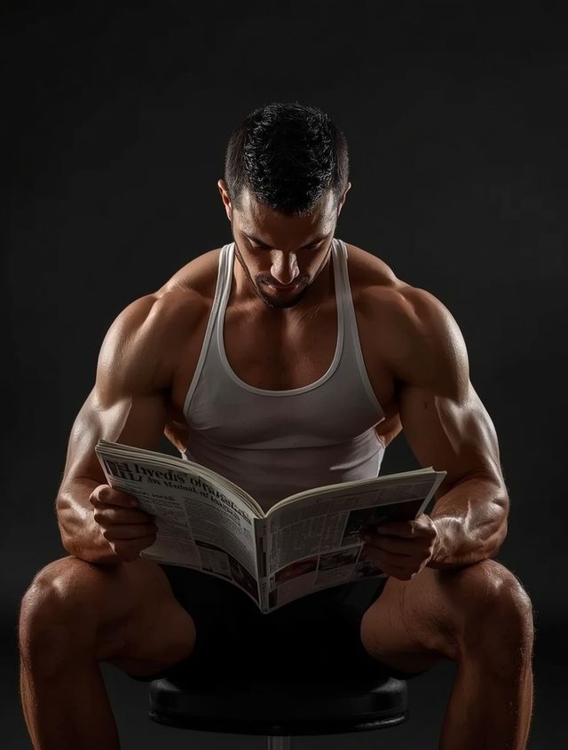 Reading Books or Newspapers While Seated