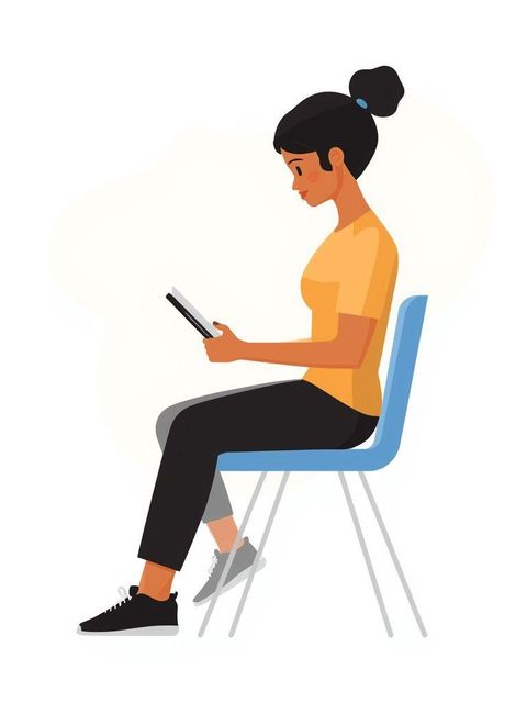 Seating, Studying, General, Including Reading and/or Writing, Light Effort