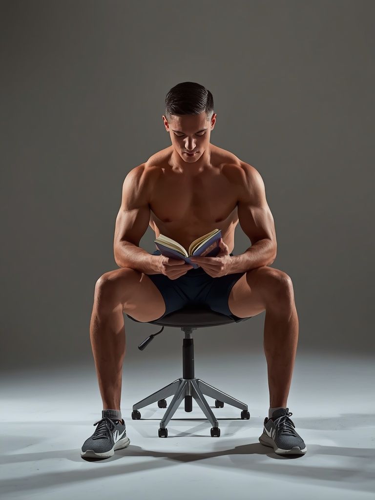 Sitzen, Lernen, Allgemeines, einschließlich Lesen und/oder Schreiben, leichte Anstrengung