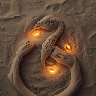 Stehende Kunst und Handwerk: Sandmalerei, Schnitzerei, Weben, leichte Anstrengung