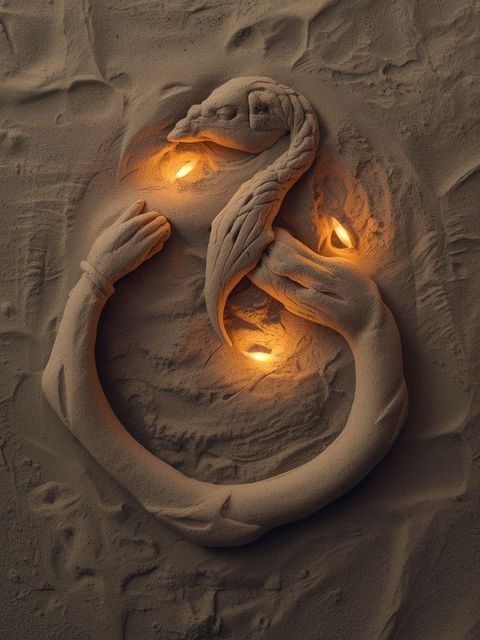 Standing Arts and Crafts: Sand Painting, Carving, Weaving, Light Effort