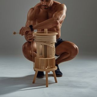 Sitting, Arts & Crafts, Wood Carving, Weaving, Wool Spinning, Light Effort