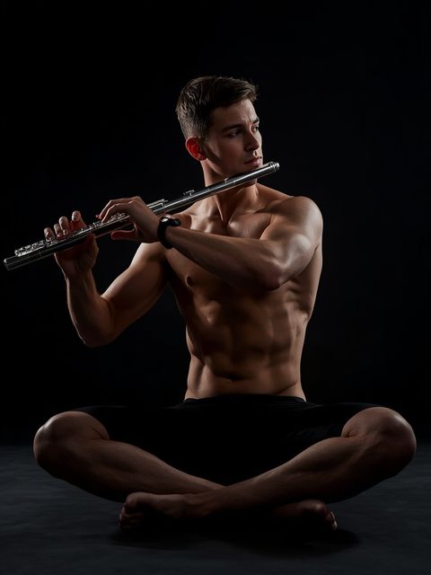 Flute, Sitting