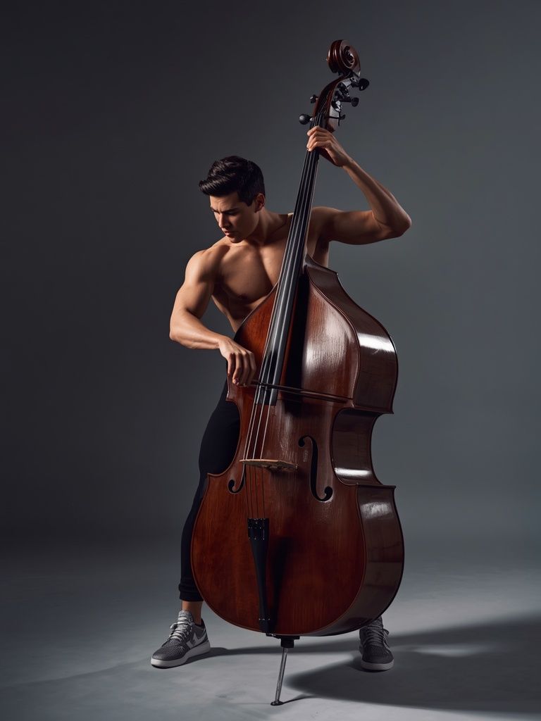 Double Bass, Standing